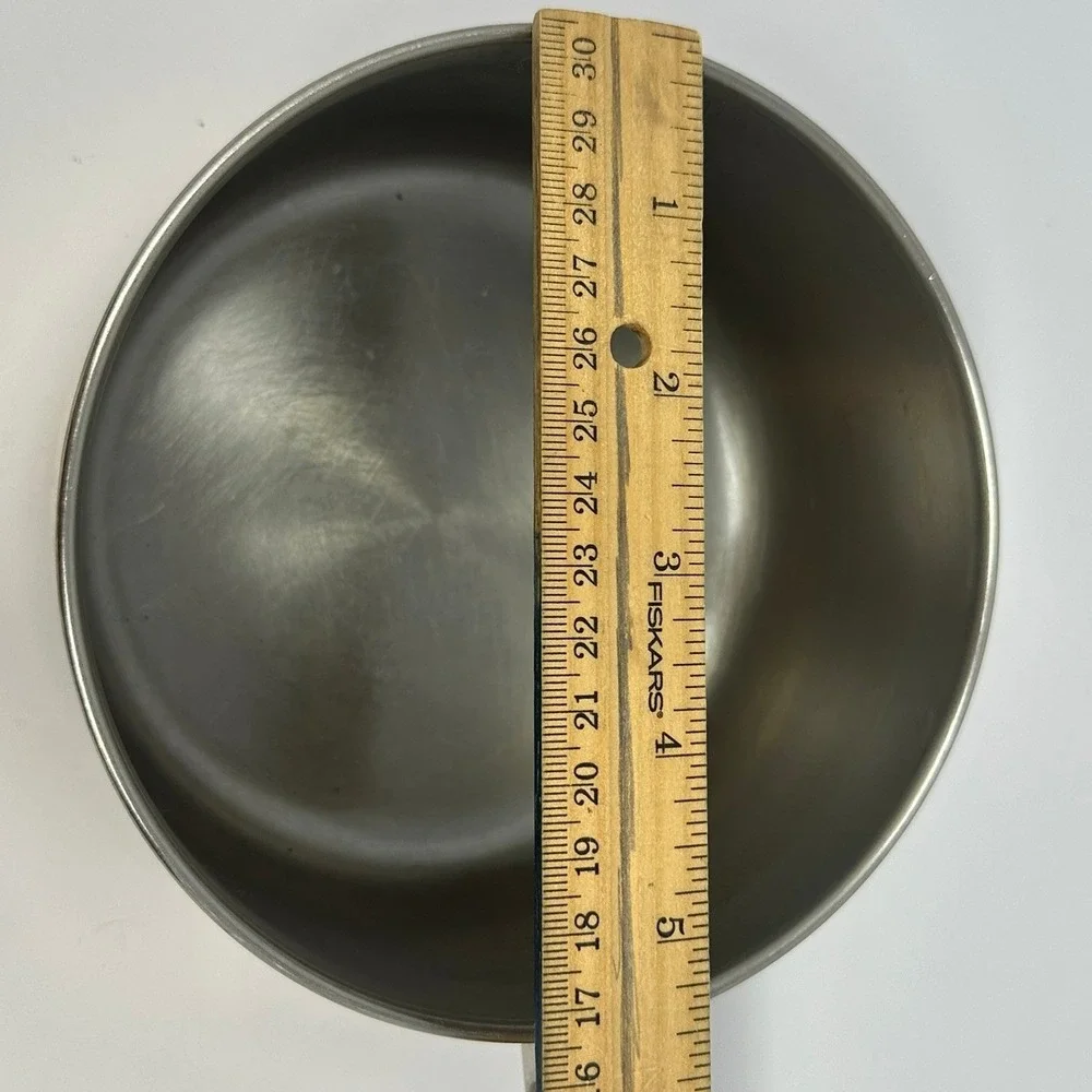 Revere Ware 1 Qt Saucepan Copper Bottom Stainless Steel Pot Clinton IL USA A9